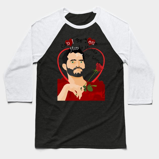 Hunka Hunka Burnin' Love Baseball T-Shirt by AjDreamCraft